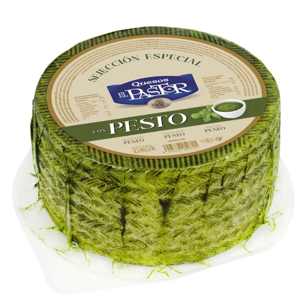 QUEIJO MEZCLA LEITE OVELHA E VACA PESTO VERDE PEÇA – 03KG